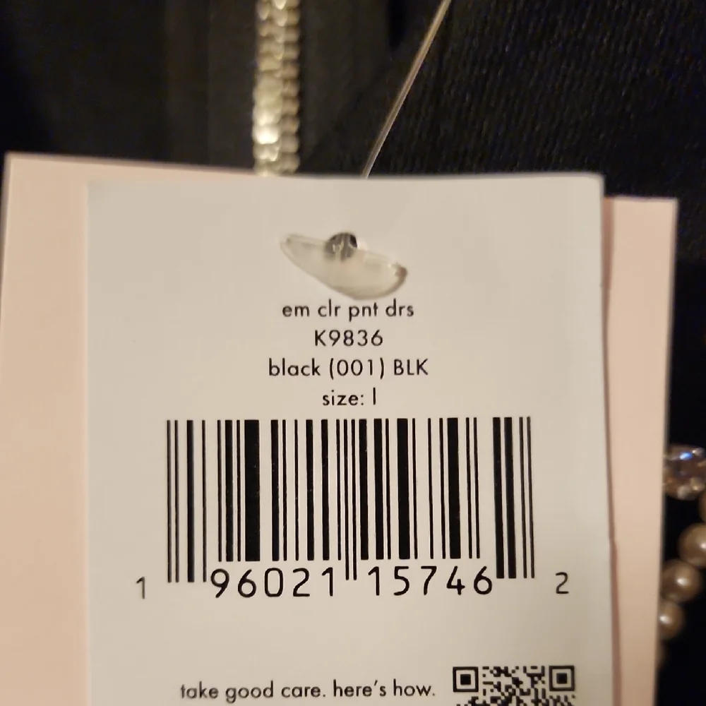 Kate Spade Fit & Flare Ponte Dress Rhinestone And Pearl Collar Embellishments